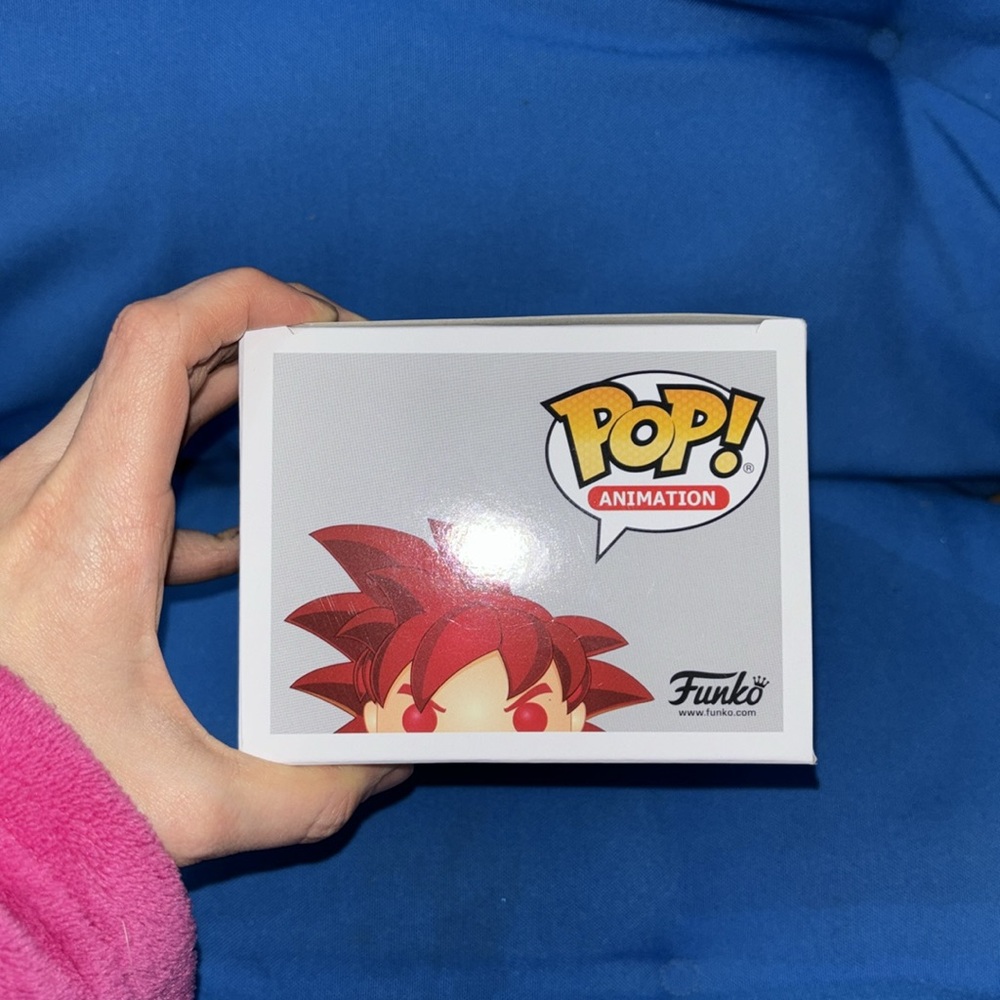Dragon Ball Super SSG Goku Funko Pop Toei Animation 827 Limited Edition 2020 - Picture 3 of 6